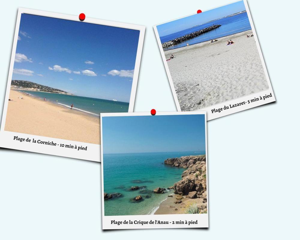 Le Paradis - Vue Imprenable Sur La Mer Sete Luaran gambar